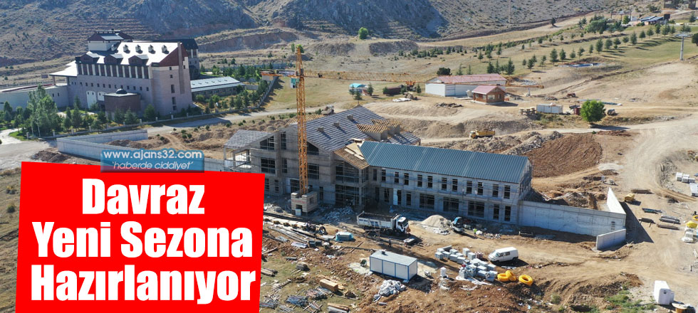 Davraz Yeni Sezona Hazırlanıyor