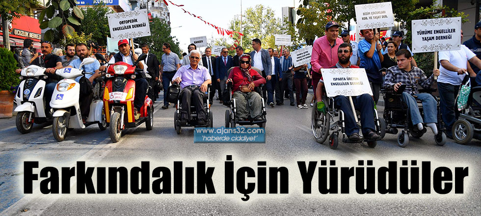 Farkındalık İçin Yürüdüler