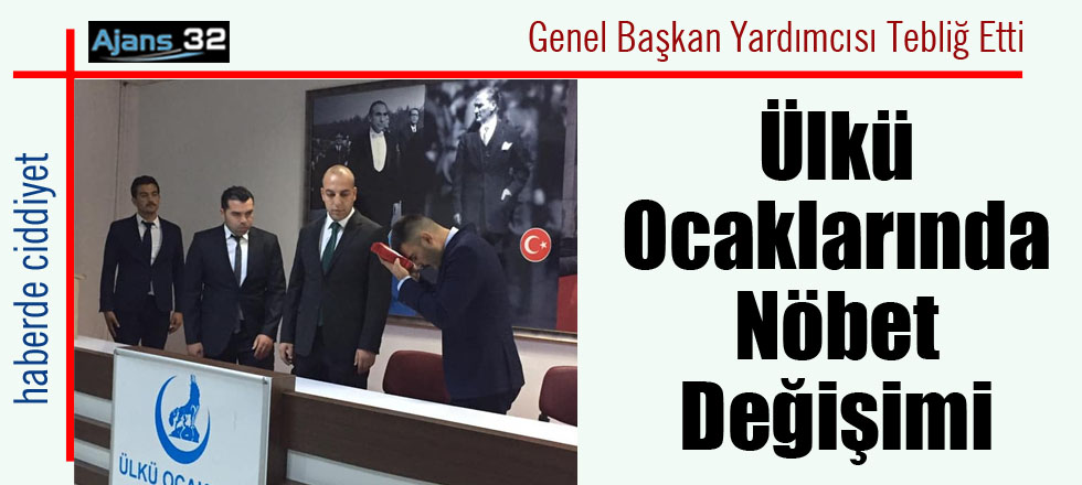 Ülkü Ocakları'nda Nöbet Değişimi