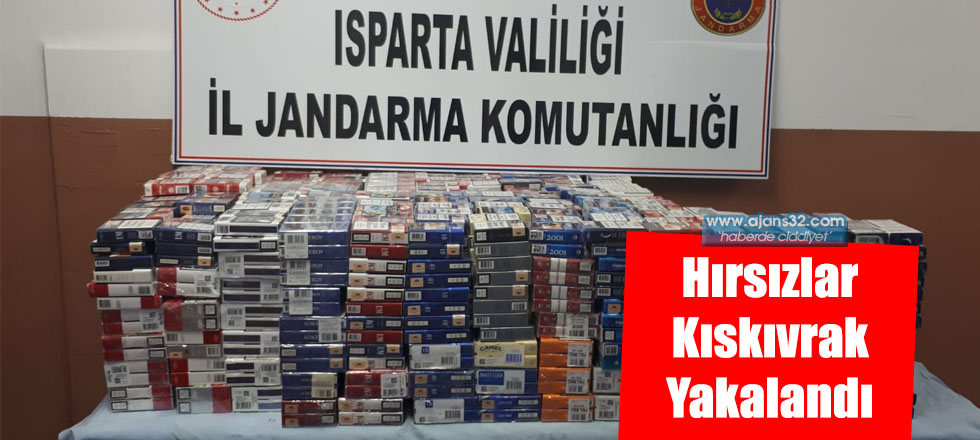 Hırsızlar Kıskıvrak Yakalandı