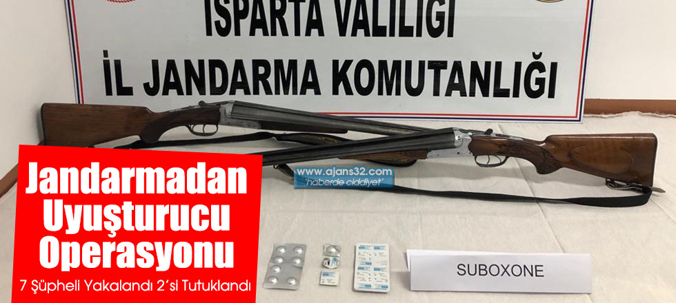 Jandarmadan Uyuşturucu Operasyonu