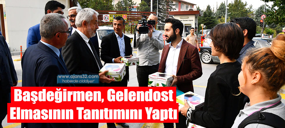 Başdeğirmen, Gelendost Elmasının Tanıtımını Yaptı