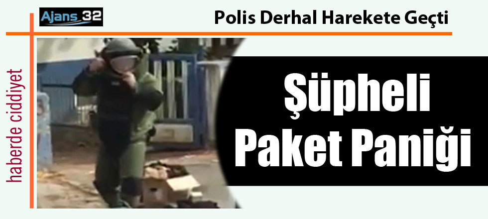 Şüpheli Paket Paniği