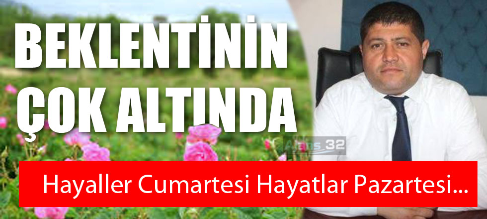 Beklentinin Çok Altında