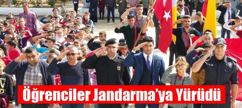 Öğrenciler Jandarma'ya Yürüdü