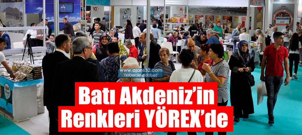 Batı Akdeniz’in Renkleri YÖREX’de