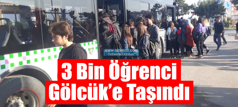 3 Bin Öğrenci Gölcük’e Taşındı