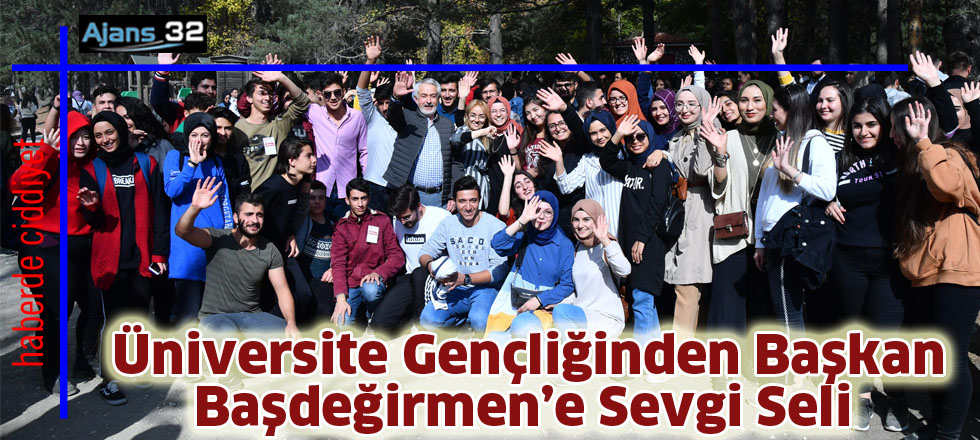 Üniversite Gençliğinden Başkan  Başdeğirmen’e Sevgi Seli