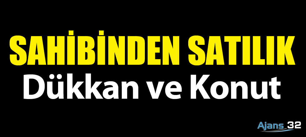 Sahibinden Satılık Dükkan ve Konut