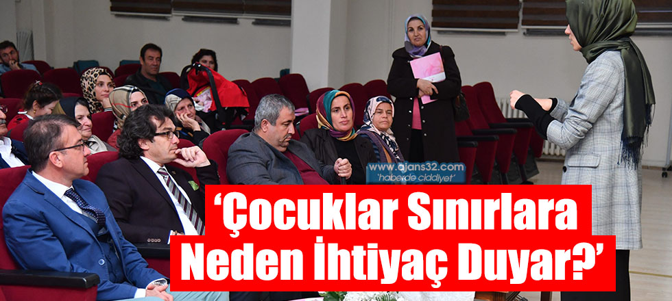 ‘Çocuklar Sınırlara Neden İhtiyaç Duyar?’