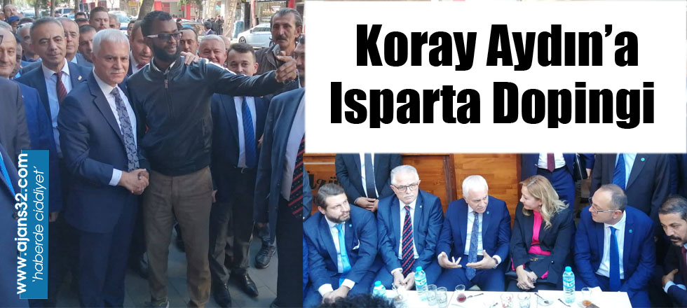 Koray Aydın'a Isparta Dopingi