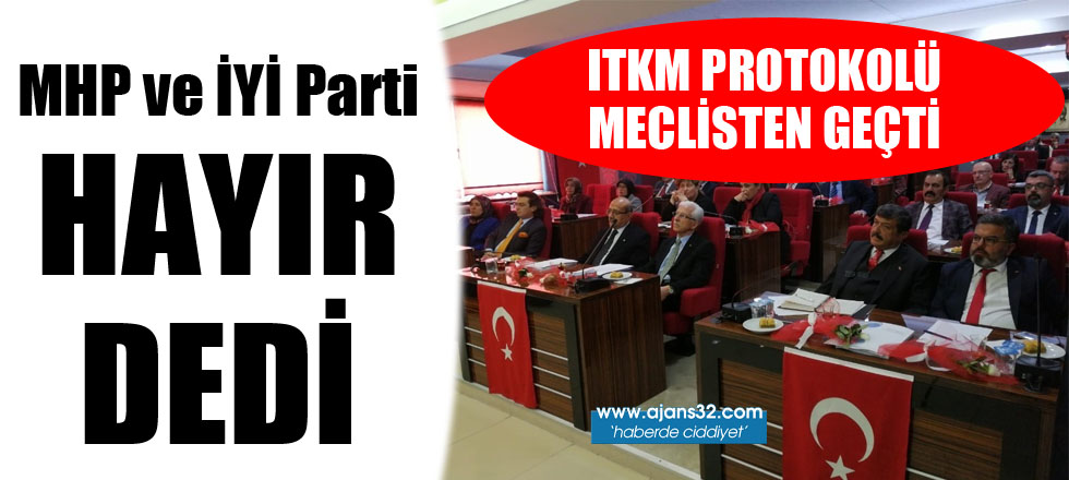 MHP ve İYİ Parti Hayır Dedi