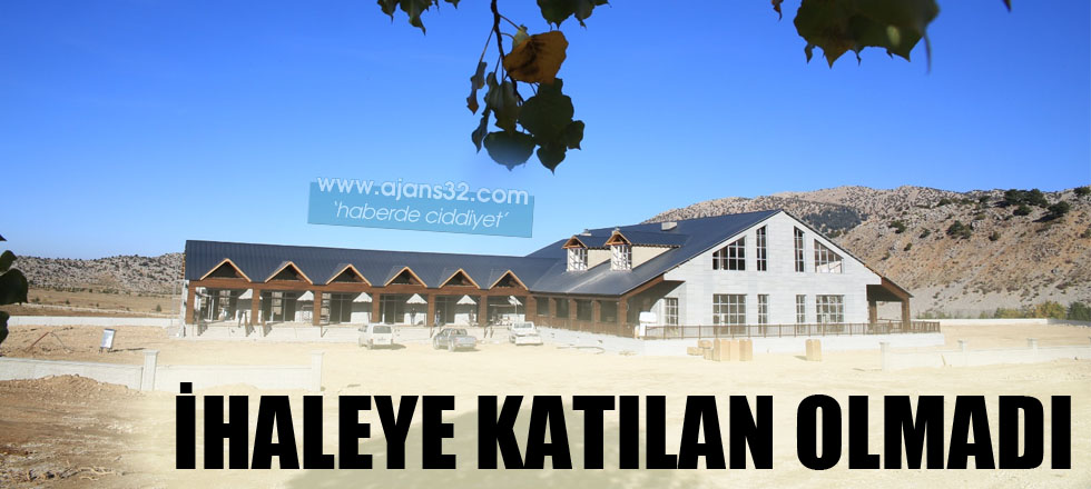 İhaleye Katılan Olmadı