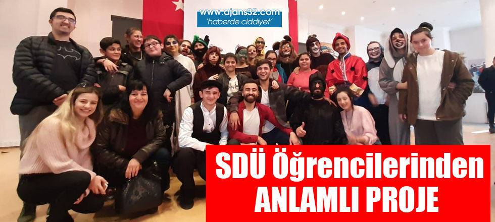 SDÜ Öğrencilerinden Anlamlı Proje