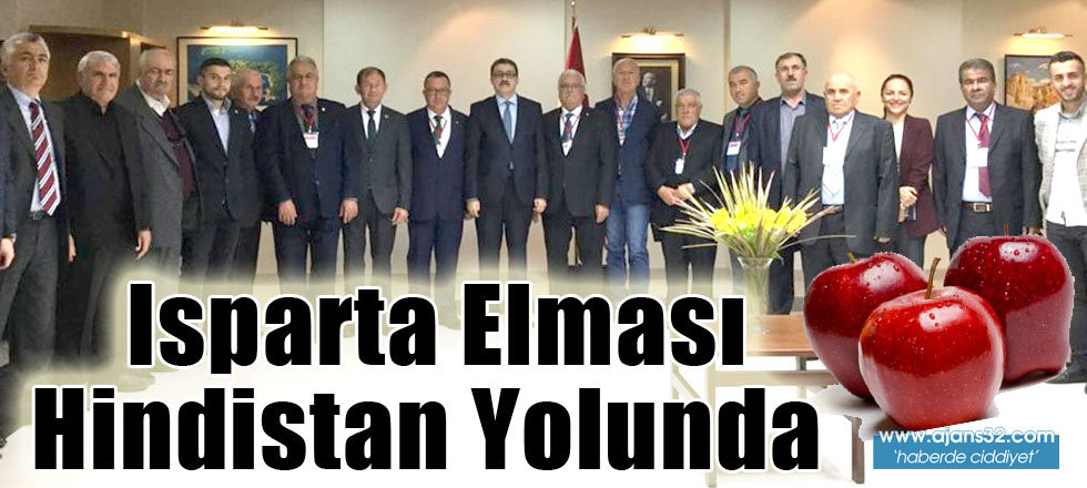 Isparta Elması Hindistan Yolunda