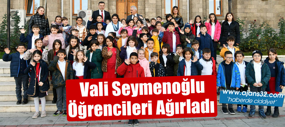 Vali Seymenoğlu Öğrencileri Ağırladı