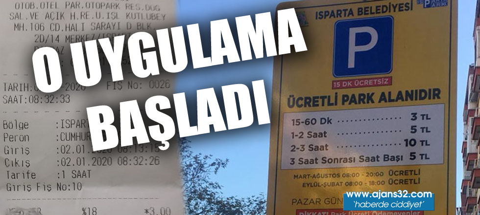 O Uygulama Başladı