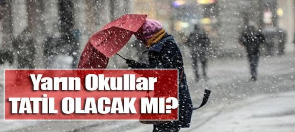 7 Ocak Salı günü Isparta'da Okullar Tatil Mi?