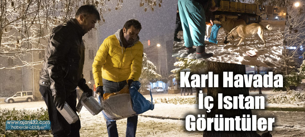 Karlı Havada İç Isıtan Görüntüler