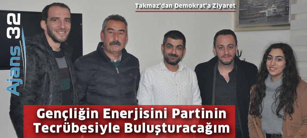 Gençliğin Enerjisini Partinin  Tecrübesiyle Buluşturacağım