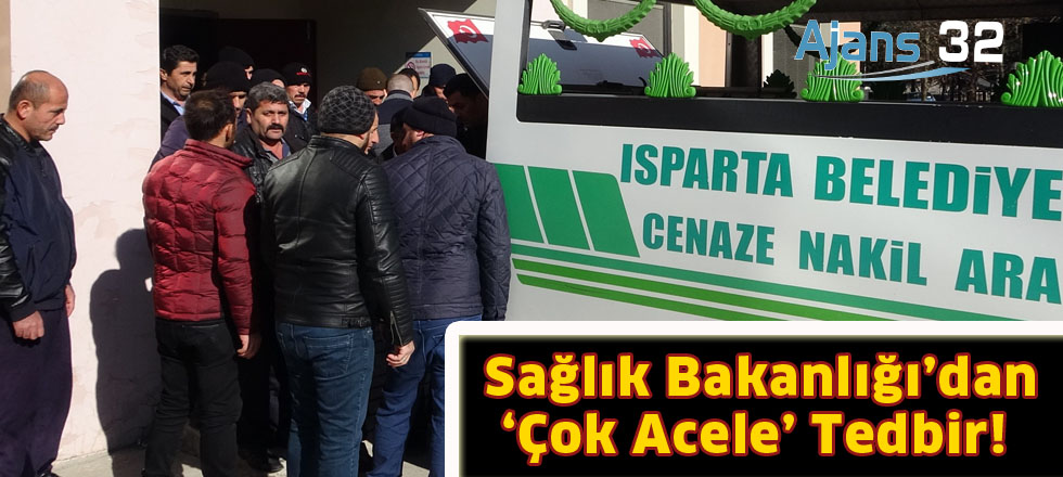 Sağlık Bakanlığı’dan  ‘Çok Acele’ Tedbir!