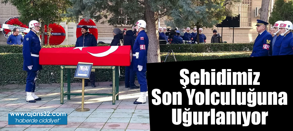 Şehidimiz Son Yolculuğuna Uğurlanıyor