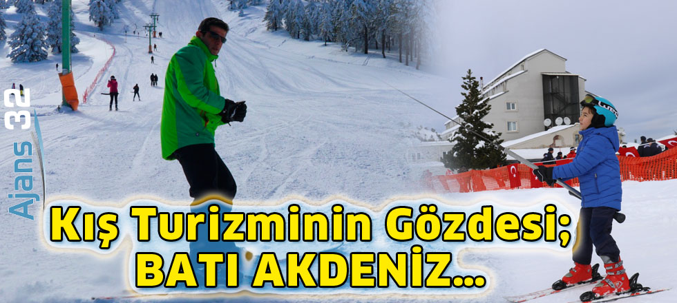 Kış Turizminin Gözdesi;  BATI AKDENİZ…