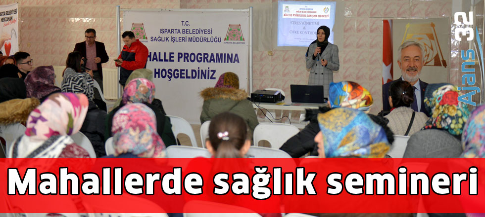 Mahallerde Sağlık Semineri