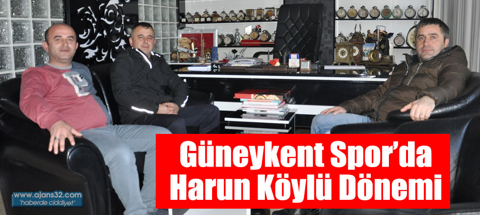 Güneykent Spor’da Harun Köylü Dönemi