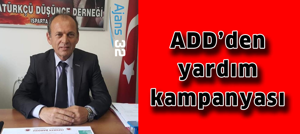 ADD’den yardım kampanyası