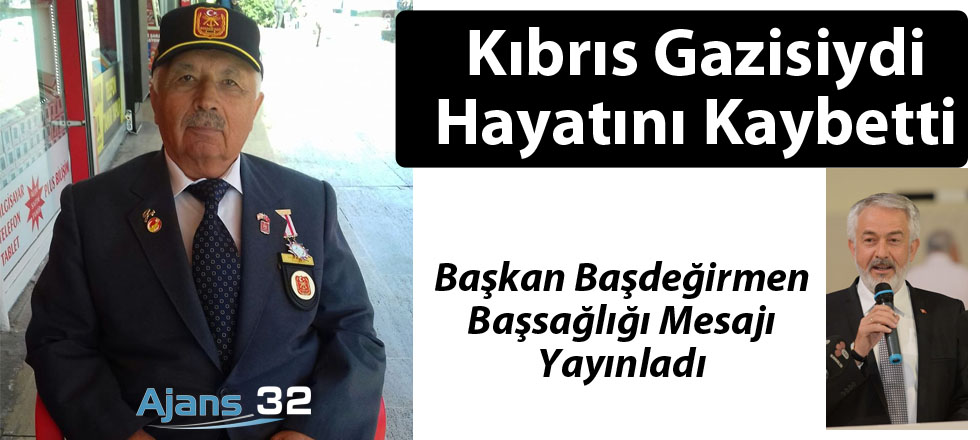 Kıbrıs Gazisiydi Hayatını Kaybetti