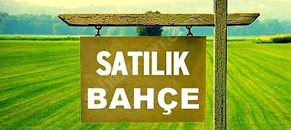 Satılık Bahçe