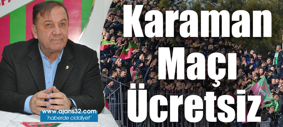 Karaman Maçı Ücretsiz