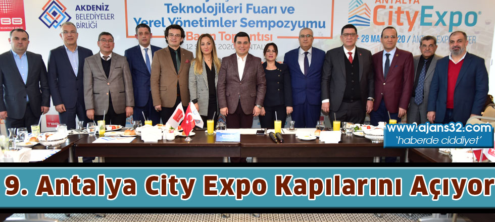 9. Antalya City Expo Kapılarını Açıyor