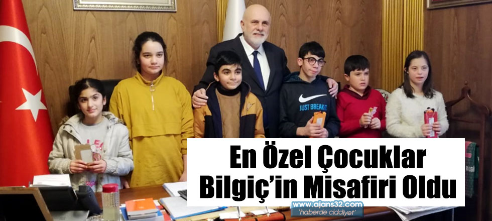 En Özel Çocuklar Bilgiç’in Misafiri Oldu