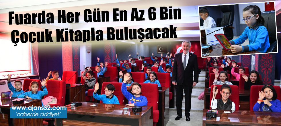 Fuarda Her Gün En Az 6 Bin Çocuk Kitapla Buluşacak