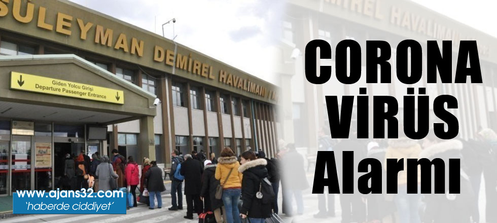 Havalimanında Corona Alarmı