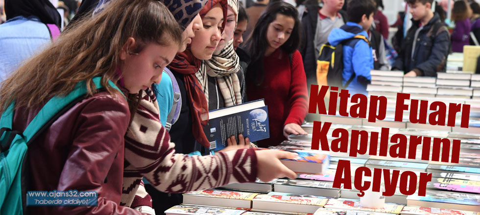 Kitap Fuarı Kapılarını Kitapseverlere Açıyor