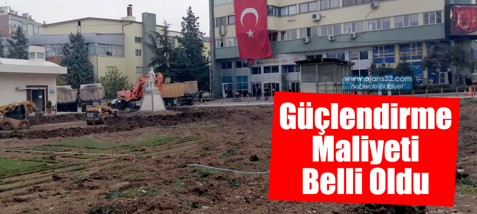 Güçlendirme Maliyeti Belli Oldu