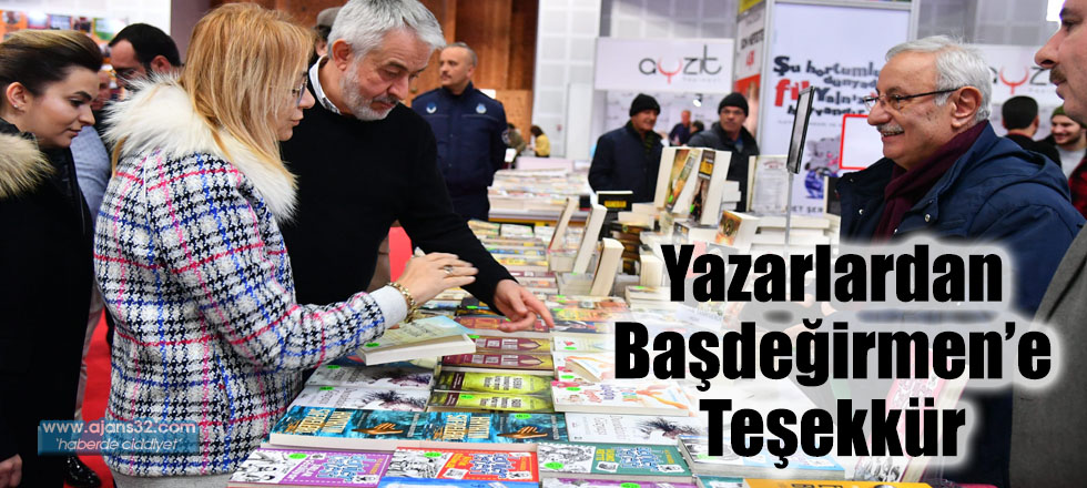 Yazarlardan Başkan Başdeğirmen’e Teşekkür