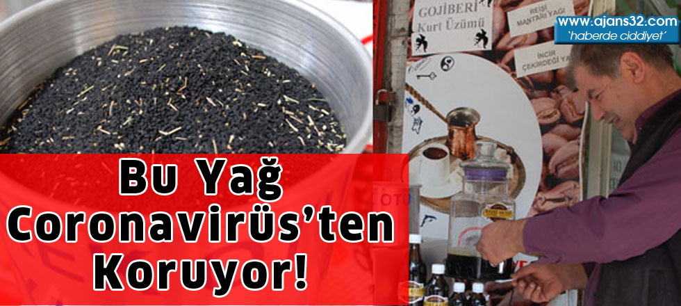 Bu Yağ Coronavirüs’ten Koruyor!