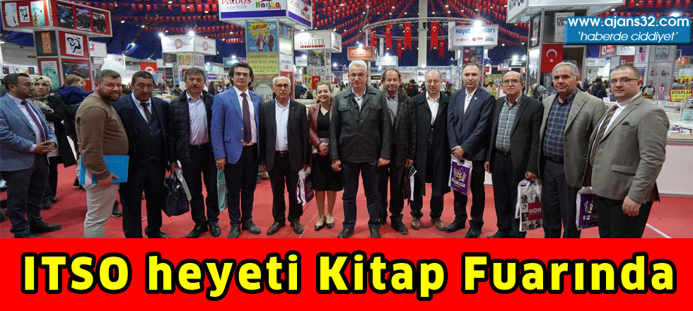 ITSO heyeti Kitap Fuarında