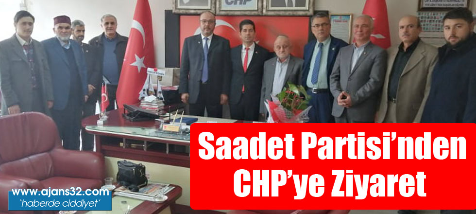 Saadet Partisi’nden CHP’ye Ziyaret