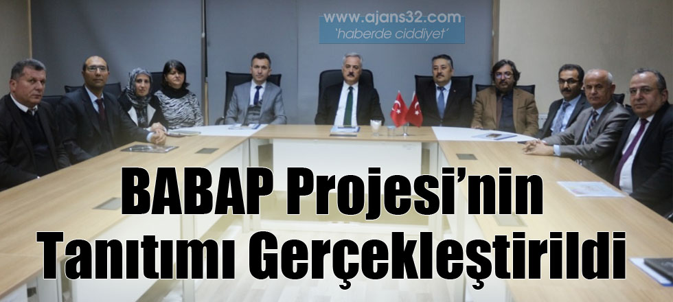 BABAP Projesi’nin Tanıtımı Gerçekleştirildi