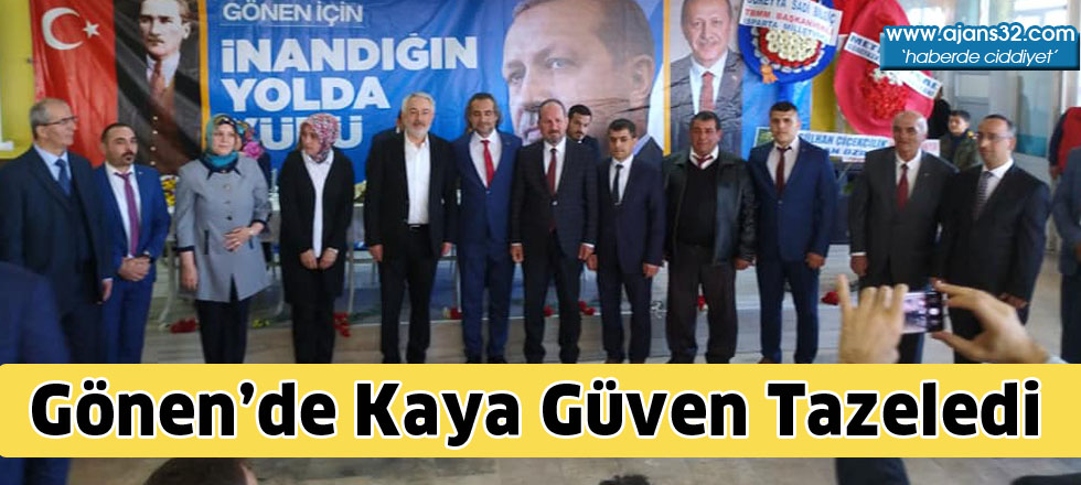 Gönen’de Kaya Güven Tazeledi