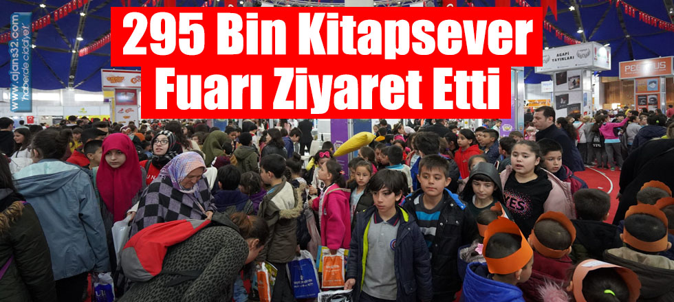 295 Bin Kitapsever Fuarı Ziyaret Etti