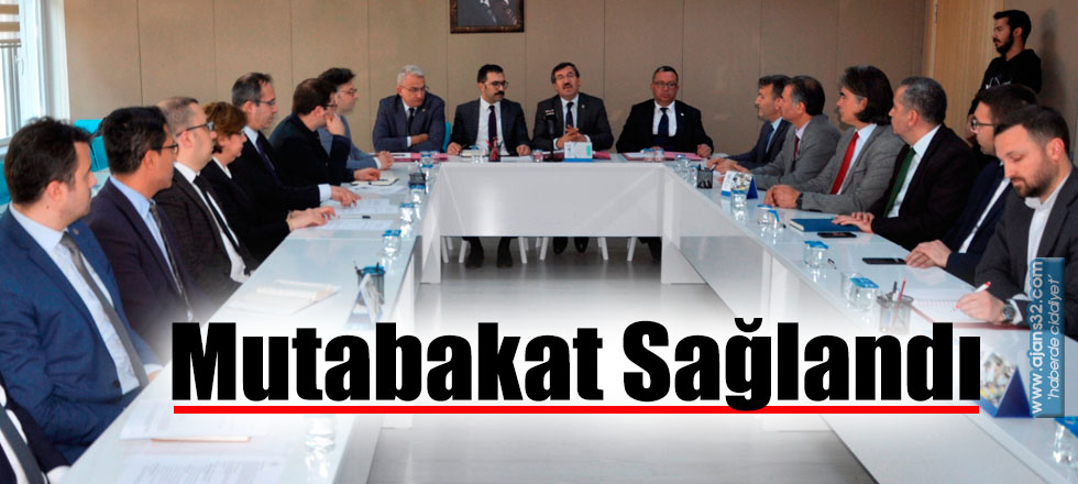 Mutabakat Sağlandı