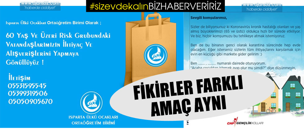 Fikirler Farklı Amaç Aynı