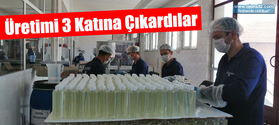 Üretimi 3 Katına Çıkardılar