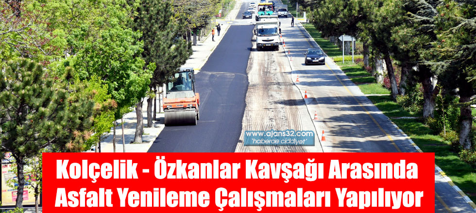 Asfalt Yenileme Çalışmaları Yapılıyor